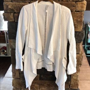 White cardigan/dress jacket